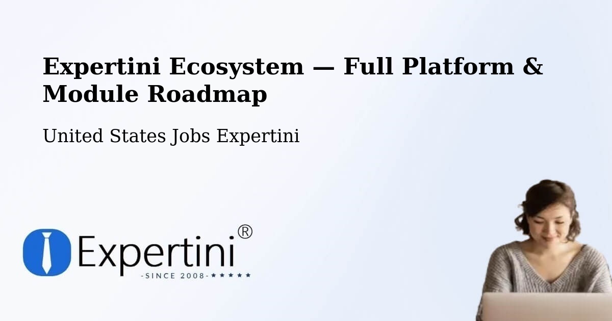 Expertini Ecosystem — Full Platform & Module Roadmap – Ulysses